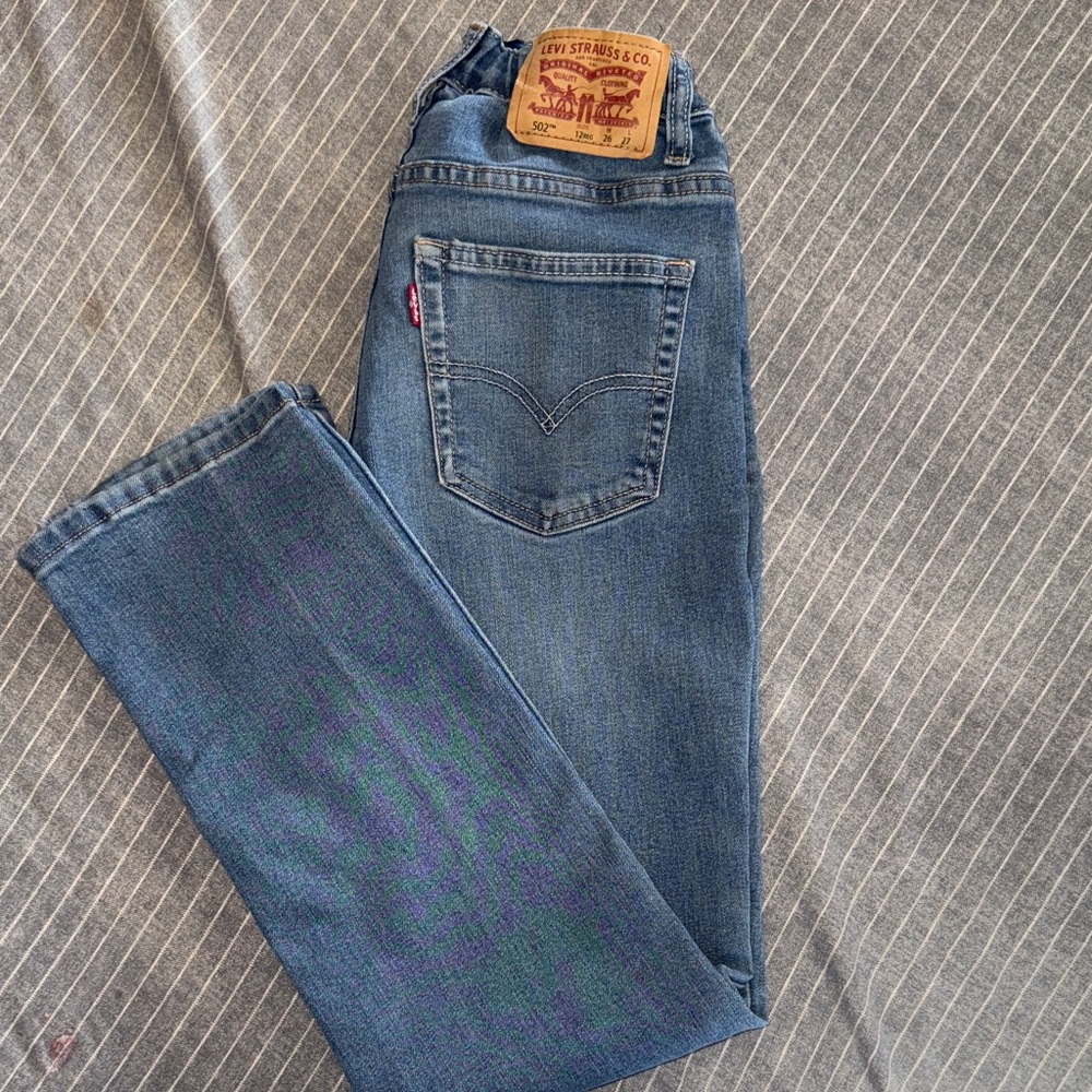Levi's Kid 502 Classic Denim Jeans 12 Regular